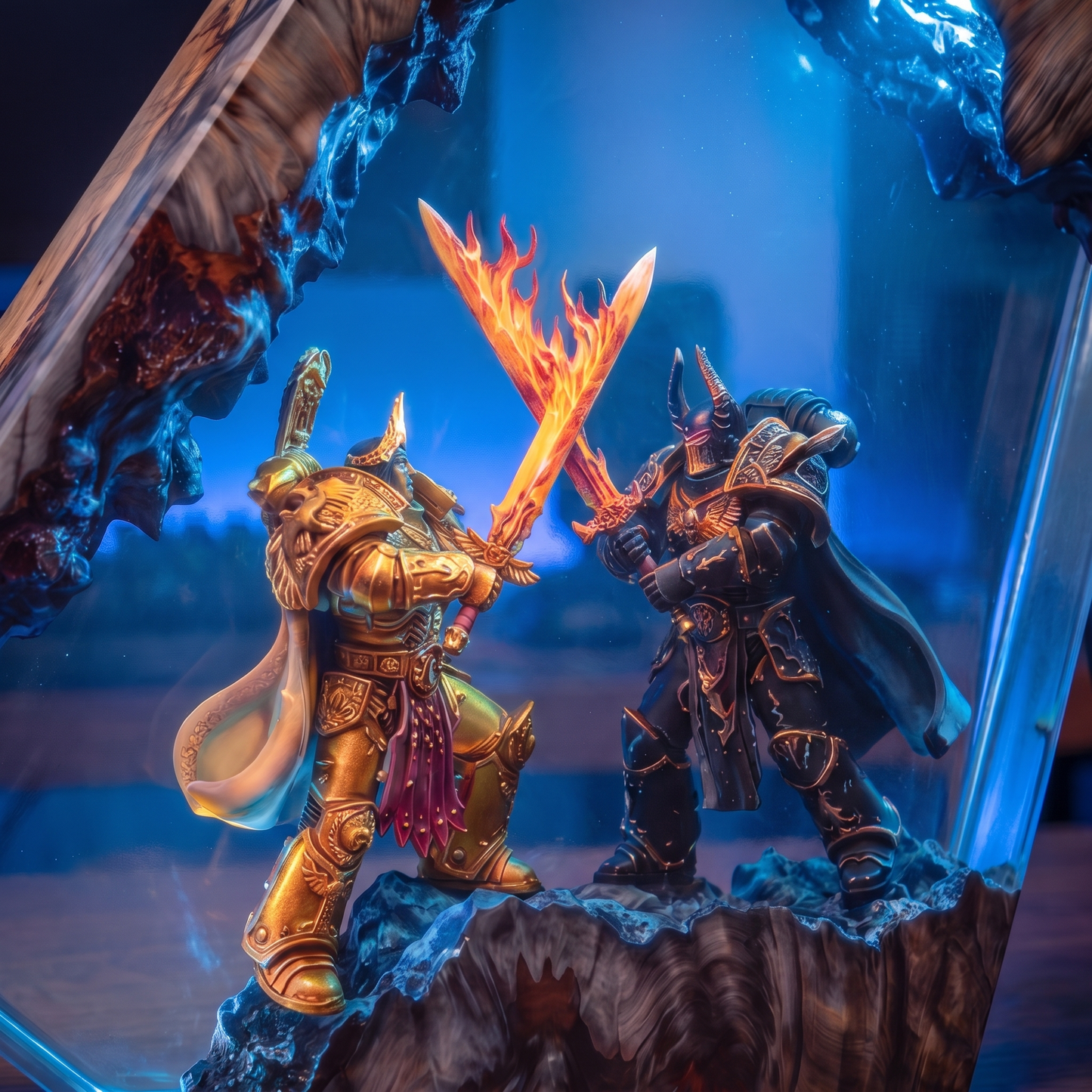 Handcrafted Resin Lamp ''Ultimate Fight''™ Pre-Order (2 MONTHS)