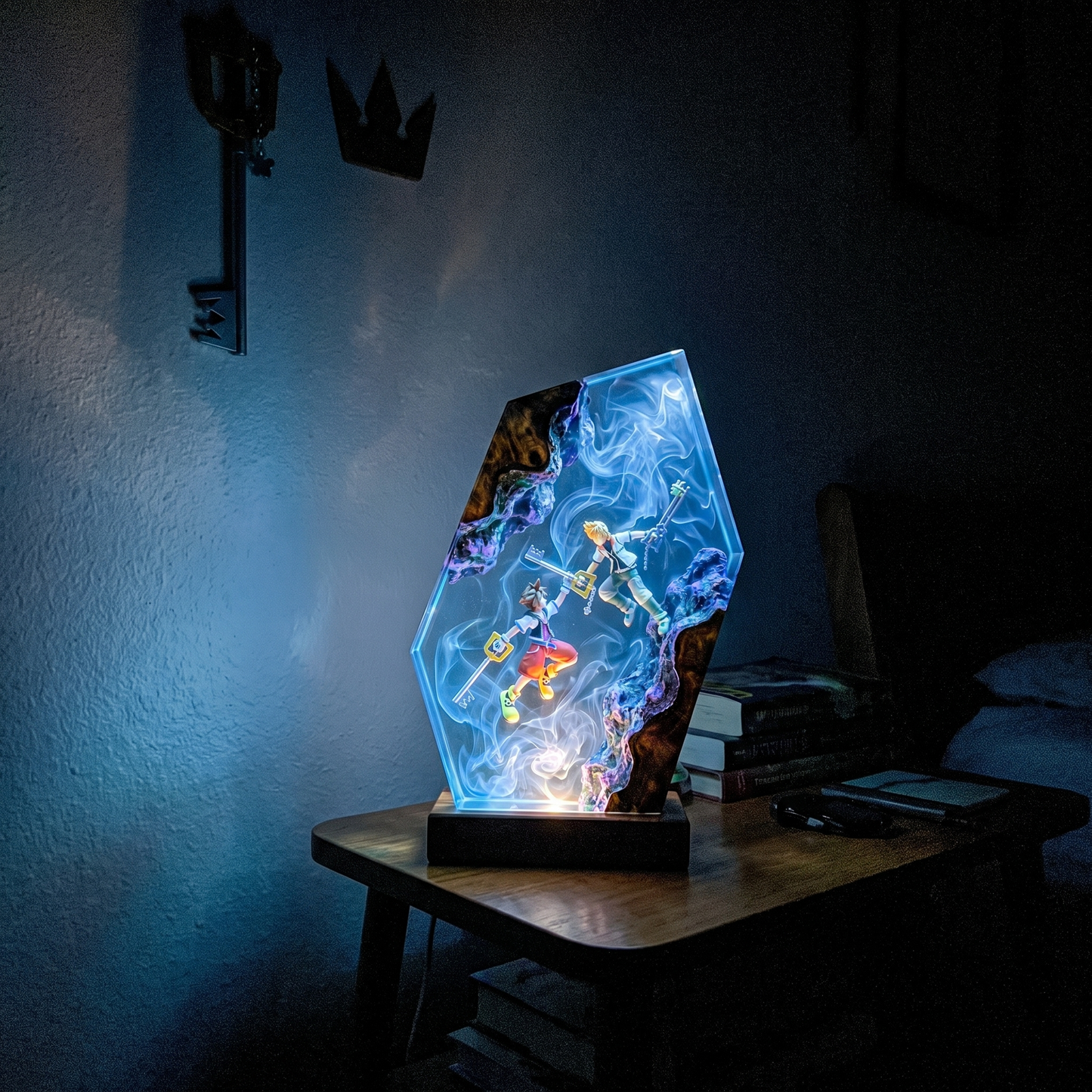 Handcrafted Resin Lamp ''Two Hearts''™ Pre-Order (2 MONTHS)