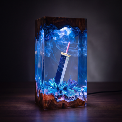 Handcrafted Resin Lamp ''Sky Blade''™ Pre-Order (1 MONTH)