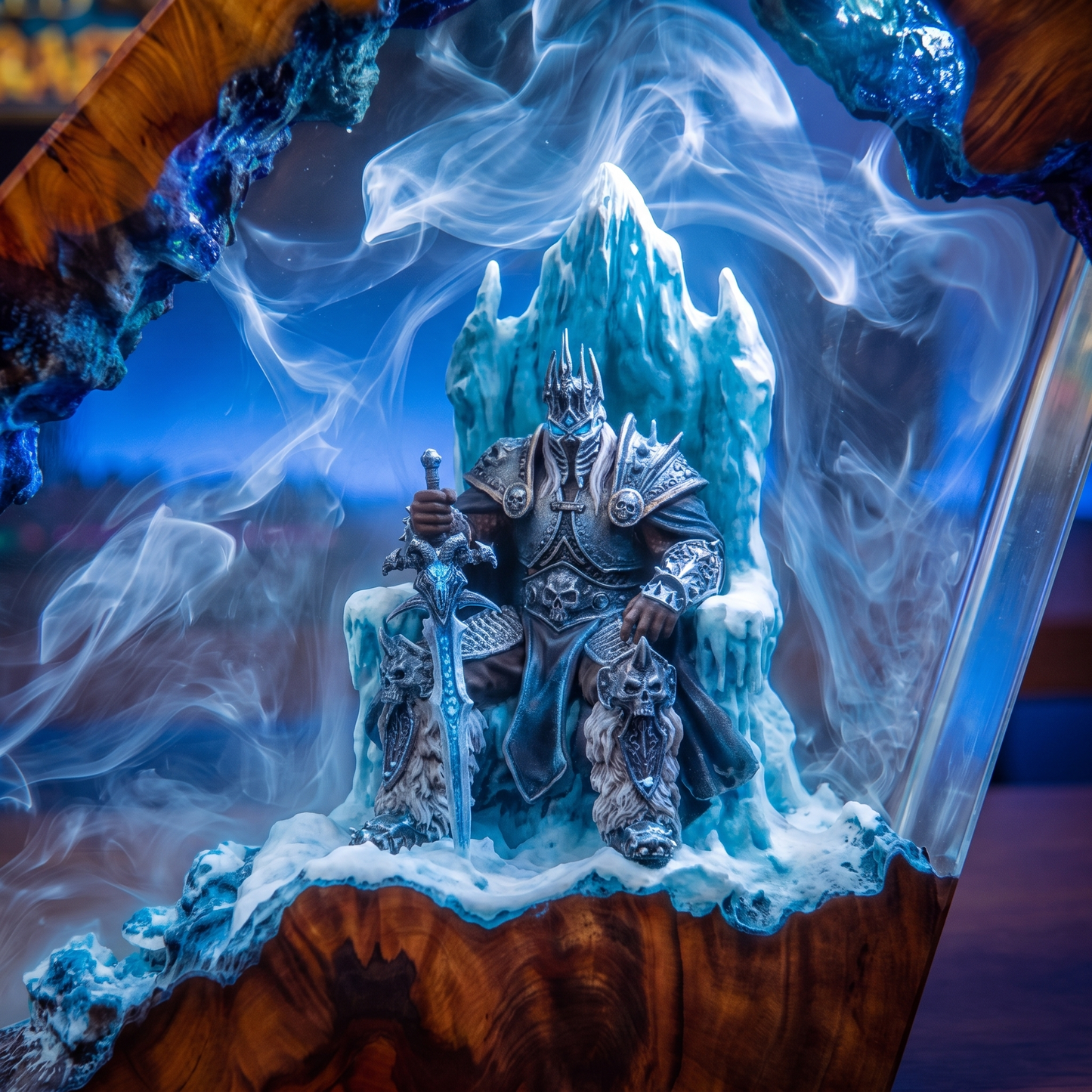 Handcrafted Resin Lamp ''King's Dead''™ Pre-Order (2 MONTHS)