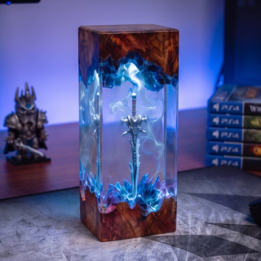 Handcrafted Resin Lamp ''King's Blade''™ Pre-Order (1 MONTH)