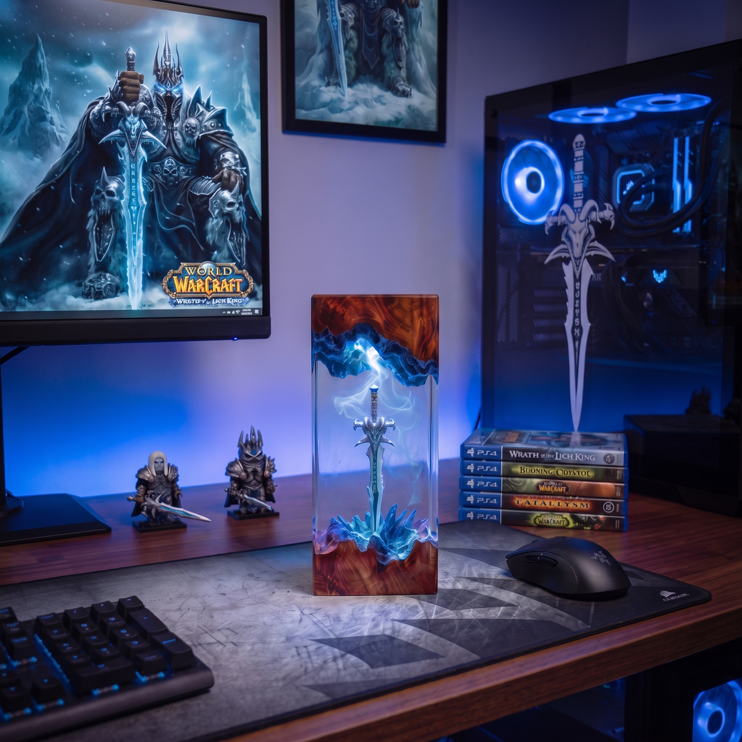Handcrafted Resin Lamp ''King's Blade''™ Pre-Order (1 MONTH)