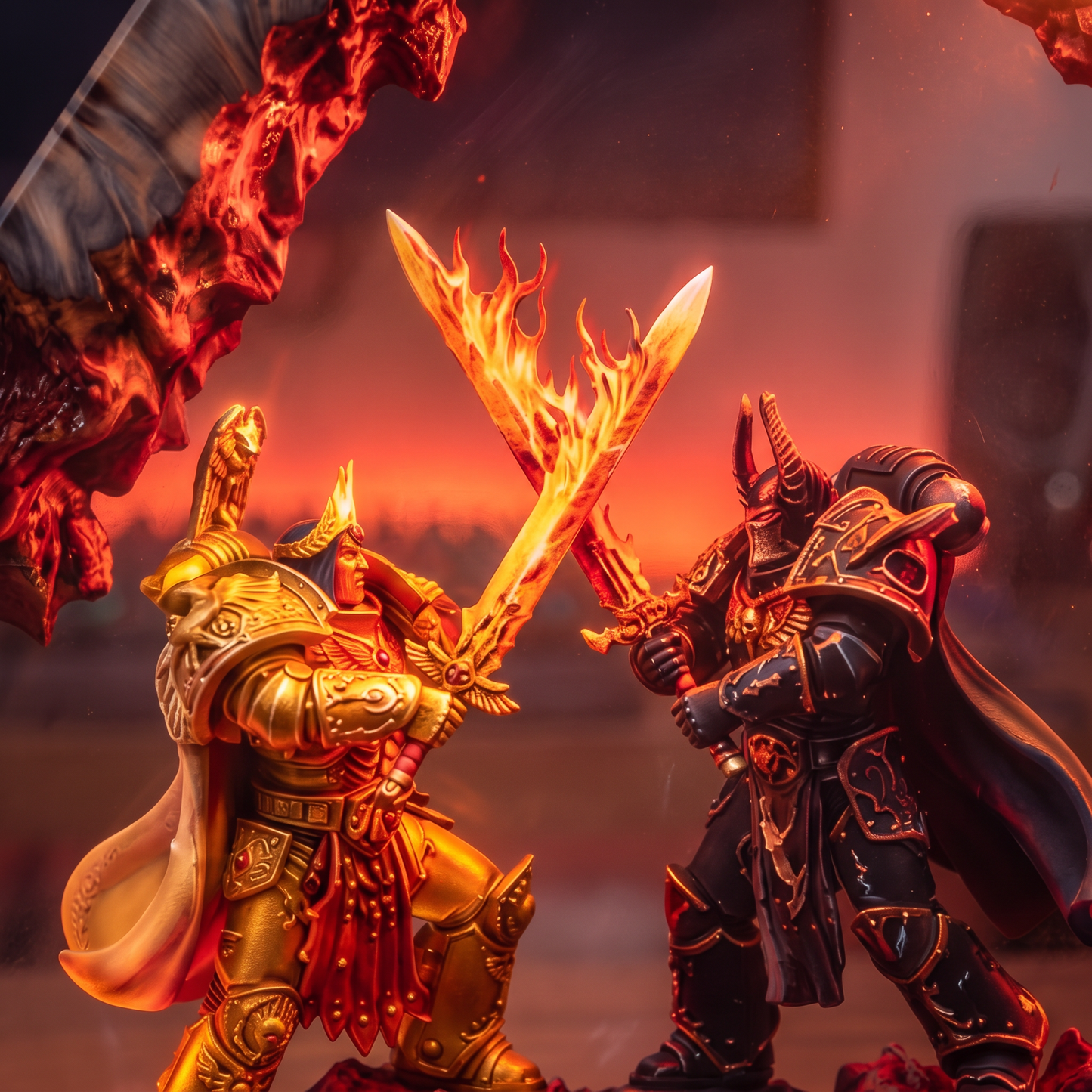 Handcrafted Resin Lamp ''Ultimate Fight''™ Pre-Order (2 MONTHS)