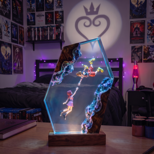 Handcrafted Resin Lamp ''Fallen Lovers''™ Pre-Order (2 MONTHS)