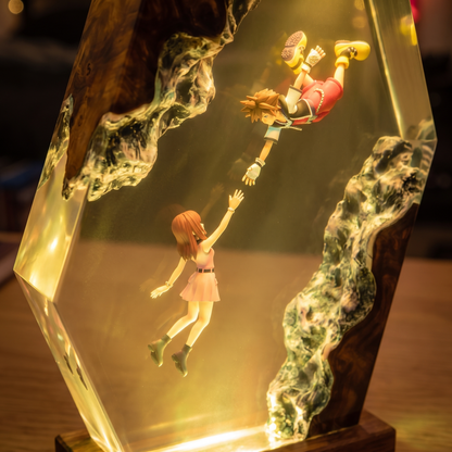 Handcrafted Resin Lamp ''Fallen Lovers''™ Pre-Order (2 MONTHS)